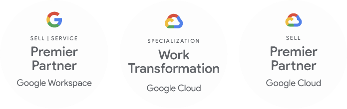 Google Workspace Premier Partner、Google Cloud Work Transformation、Google Cloud Premier Partner